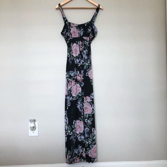 Floral Maxi Dress - Picture 1 of 8
